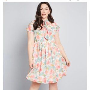 Modcloth Prim with Pizazz Midi Dress